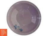 Skål i keramik med blåt blomstermotiv (str. Diameter 20 cm) - 4