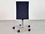 Häg h04 credo 4200 kontorstol med blåt polster og høj ryg - 3