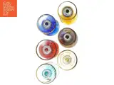 Farverige vinglas med Venezia-motiv (str. 19 cm. 6 styk) - 3
