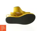Gule ruskindssandaler. Ecco str 39 - 4