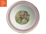 Dekorative platter med rokokomotiver fra Arabia (str. Ø. 17. cm. 6 styk) - 3