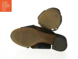 Kvinde sort sandaler med hæl (str. Længde, 25 cm) - 3