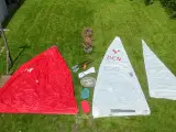 "Yngling" sejlbåd med trailer og motor - 5