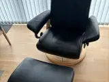 Stressless stol Viva/ Signature med skammel - 4