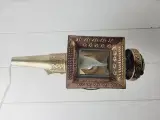 ⭐️- Vintage Messing Væglampe / vognlampe - 2