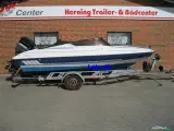Fletcher Bravo Arrowstreak 17 Classic m/Mercury 100 hk Elpto og Indespension Trailer - 2