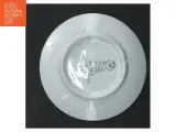 Blå og hvid porcelænstallerken med motiv fra Royal Copenhagen (str. Ø 8 cm) - 4