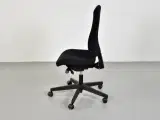 Sort interstuhl kontorstol med høj ryg - 2