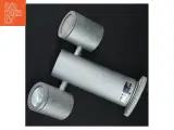 Loftslampe (inde/ude) med tre spots (2 stk) (str. 19 cm) - 5