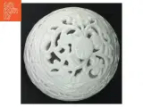Dekorativ porcelæns krukke/skål med låg fra Villa Collection (str. 15 cm) - 3