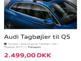 Tagbøjler til Audi Q5 2017> - 2