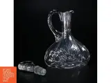 Glaskarafel med mønster (str. 28 x 17 x 10 cm) - 4