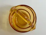Ravfarvet glaskurv - 4