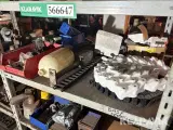 Blandet lot el-motorer, rørsamlere, plastkæder, beslag. - 4