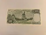 500 pesos Argentina - 2