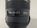 Sigma 85mm f/1.4 EX DG HSM - 5