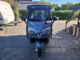 Kabinescooter Bach 26 delux S100 metal grå flot. - 4