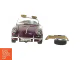 Burago Porsche 356 B Cabriolet (1961) modelbil (str. 24 cm) - 2