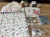 Hobbyartikler decoupage, smykker mm