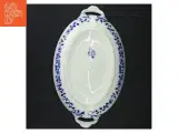 Oval porcelænsfad med låg (str. 26x17 cm) - 3