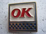 Emblem fra OK- benzin, 