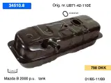 Nye Mazda 121/B pu/MX3 tanke m.m. - 4