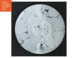 Marmoreret glasskål - 3