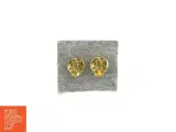Gyldne Clips øreringe (str. Ø: 2 cm) - 2