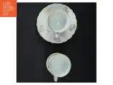 Porcelæn tekopper med underkopper (str. Ø. 14 cm. h. 7 cm y. 7,5 cm) - 3
