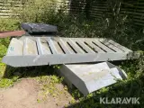 Trapper galvaniseret jern - 2