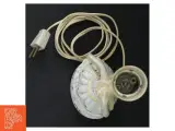 Porcelæn bordlampe med danserinde figur (str. 24 cm) - 3