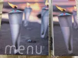 Menu fakkel til havefest
