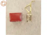 Julepynt, Golden Christmas glasklokke fra Holmegaard (str. 9 x 7 cm) - 3