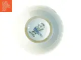 Blå og hvid porcelænsvase, 814 2390 fra Royal Copenhagen (str. 7 x 9 cm) - 4