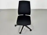 Sort interstuhl kontorstol med høj ryg - 5