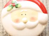 Porcelænsskål med julenisse