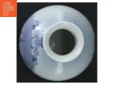 Blåmalet porcelænsvase, Christian d.4. fra Royal Copenhagen (str. 17 cm) - 4