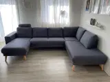 New York højrevendt u-sofa