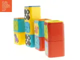 Farverige plastikopbevaringsbokse - 2