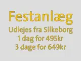 UDLEJES - Stort Festanlæg - op til 120 pers  - 4