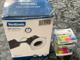 Nordtronic kipbar spot med 1 stk LEDspot