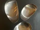 Georg Jensen 3 stk. Leaf skåle 