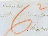 Nordborg. Skillingsbrev 1856