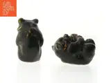 Keramiske bjørnefigurer fra Royal Copenhagen (str. 9 cm) - 2