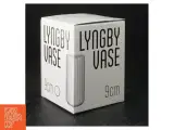 Hvid keramik vase fra Lyngby (str. 9 cm) - 2