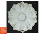 Dekorativ porcelænsfad med guldkant (str. Ø. 27 cm) - 4