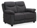 Boston 2 personers Biograf sofa, grå stof