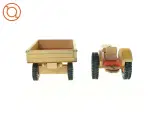 Træ legetøj Traktor med lad (str. 66 x 18 cm) - 3