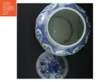 Porcelænskrukke med låg (str. 47 cm) - 5