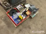 Blandet lot støbejernskomponent, skruer, gummibånd og diverse andet - 2